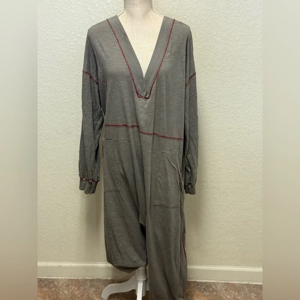 NATURAL LIFE Gray Lounge Jumper Size Large - Picture 2 of 16